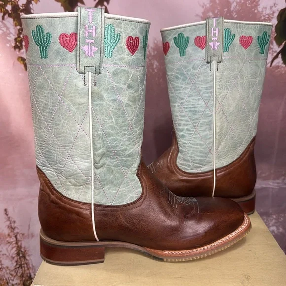 Tin Haul “Cactus” Western Boots 7 fits like 8 - Picture 8 of 8